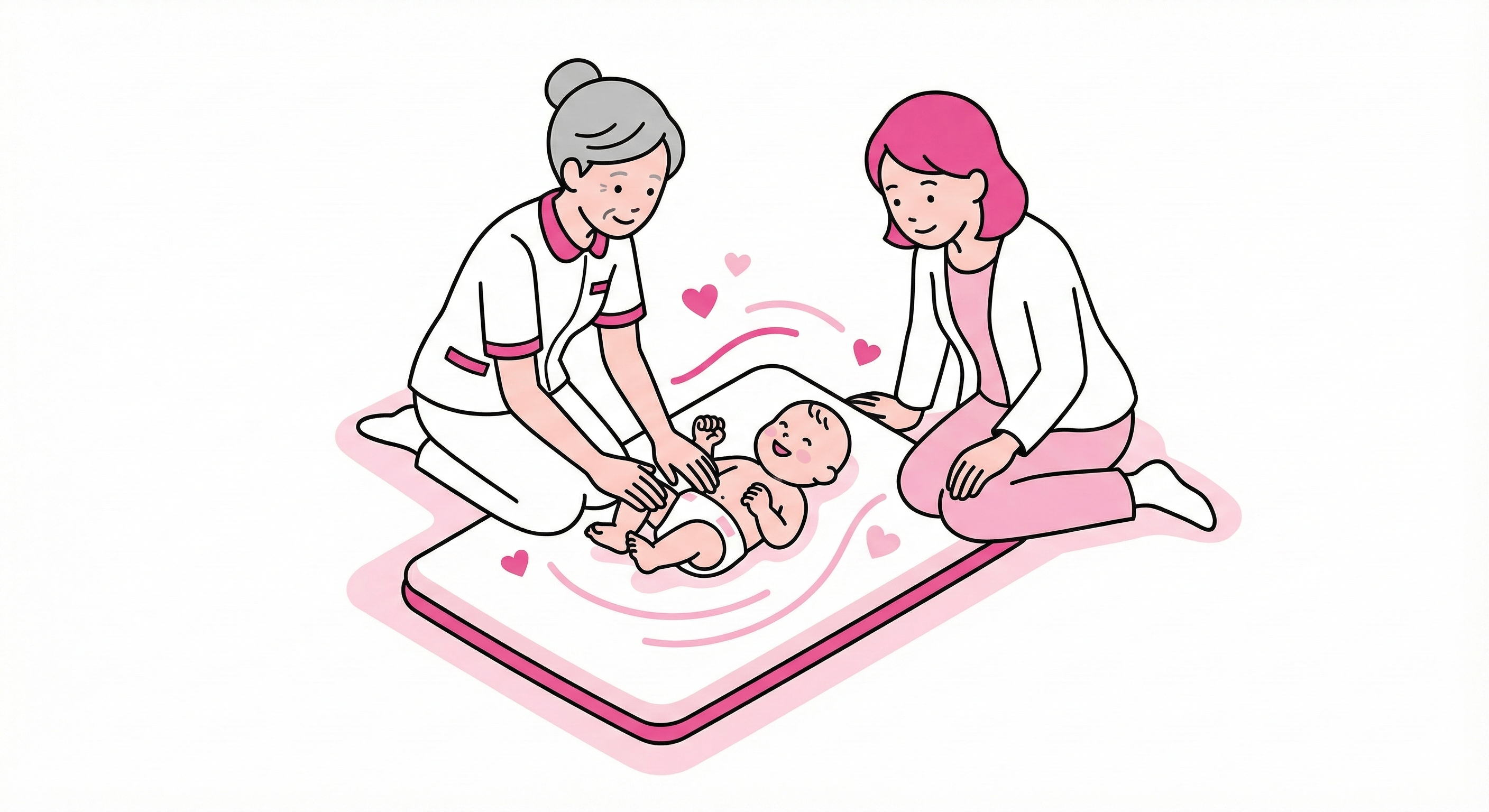 ベビーマッサージ指導